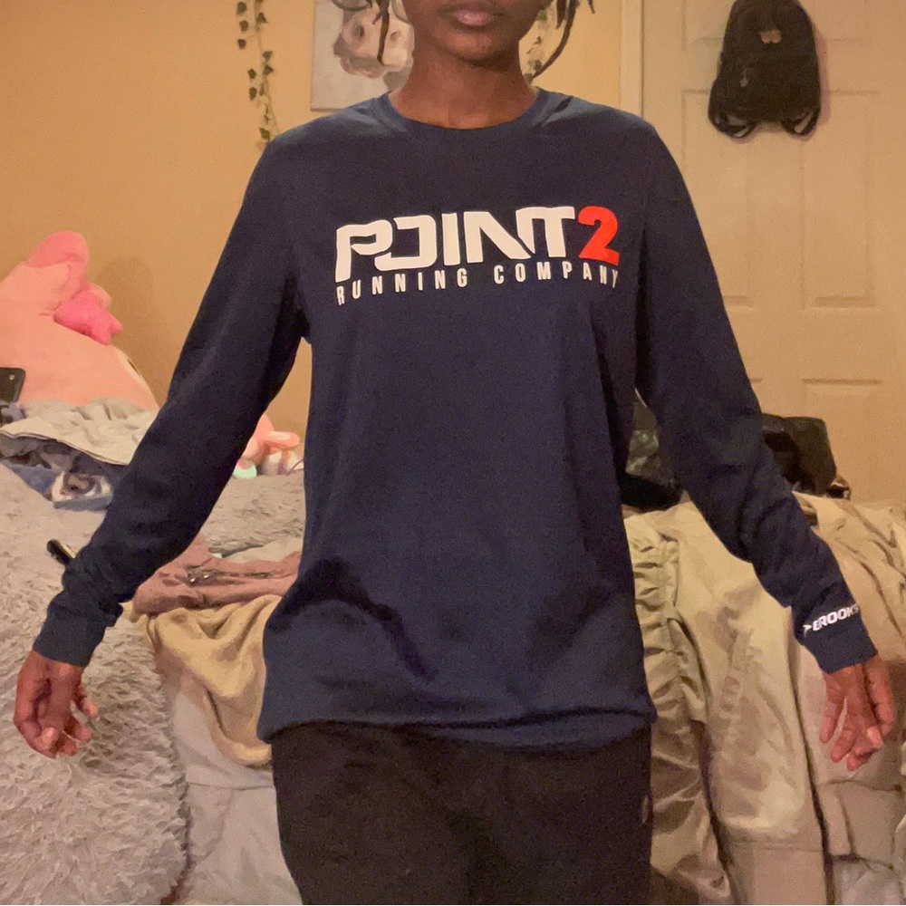 “point2 running company” workout t-shirt